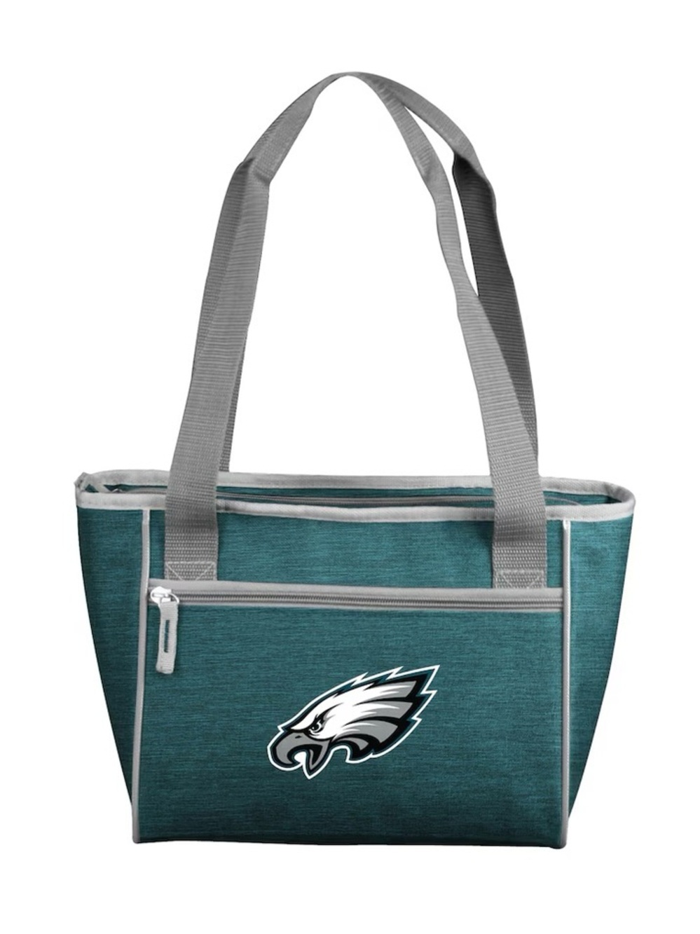 NFL Philadelphia Eagles Green 16 Can Cooler Tote with Gray Trim and Logo NWT